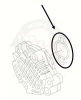 Bosch - Genuine Bosch Injection Pump (CP3) Gear Pump O-Ring Seal, 2003-2007 5.9L Cummins