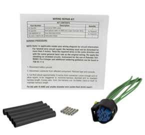 Ford - Ford OEM Fuel Temperature Sensor Pigtail, 2015-2019 6.7L Powerstroke (4 Wire)