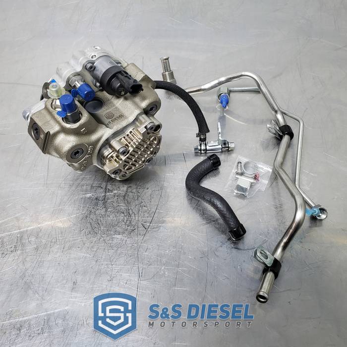 S&S Diesel Motorsports - S&S Diesel 50 State LML CP3 Conversion Kit With - CARB Exempt - With DPF - No Tuning Required, 2011-2016 GM 6.6L LML