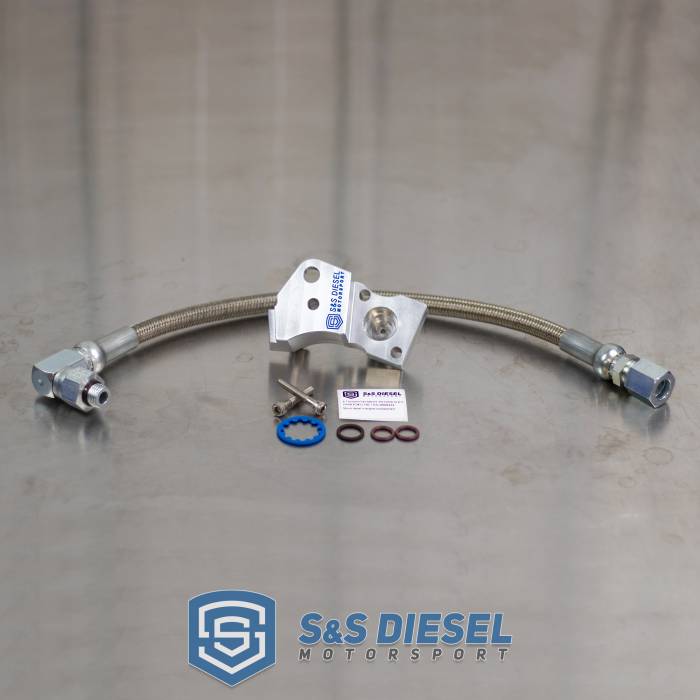 S&S Diesel Motorsports - S&S Diesel 2015+ Ford 6.7 CP4.2 bypass kit - keeps injectors/rails safe from CP4 pump failure debris