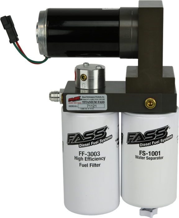 FASS Fuel Systems - FASS Fuel Systems T 125G Universal Titanium Fuel Pump Universal Univeral Application