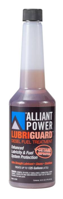 Alliant Power - Alliant Power Lubriguard Diesel Fuel & Treatment Additive (16 oz)