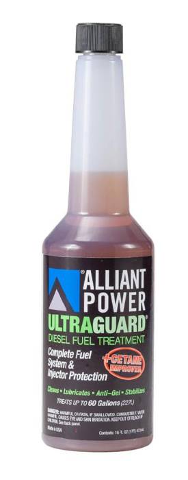 Alliant Power - Alliant Power Ultraguard Diesel Fuel & Treatment Additive (16 oz)