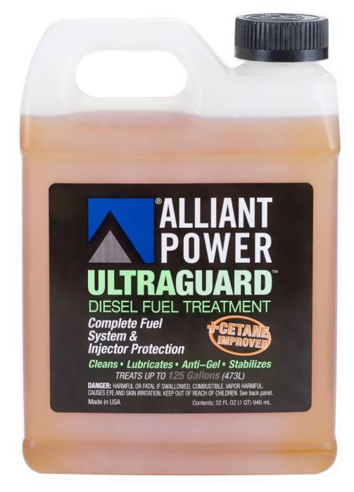 Alliant Power - Alliant Power Ultraguard Diesel Fuel & Treatment Additive (32 oz)