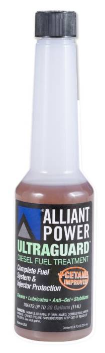Alliant Power - Alliant Power Ultraguard Diesel Fuel & Treatment Additive (8 oz)