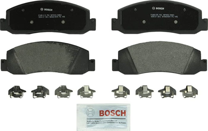 Bosch - Genuine Bosch Quietcast Premium Disc Brake Pads (Front), 2010-2012 F-250, 2008-2012 F-350 Superduty