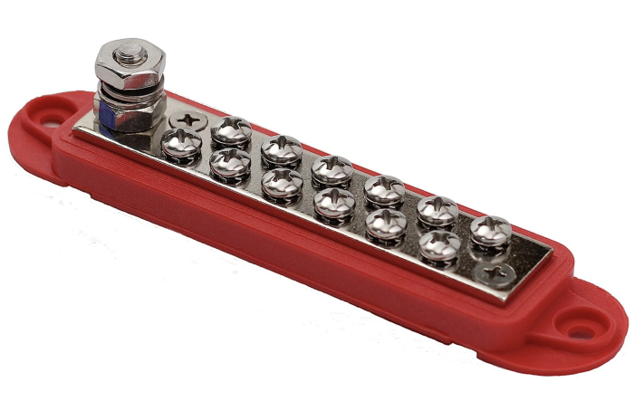 3er-Set 16A 2x12-Pol Klemmleisten-Verteilerblock F? Produktbild-Vorschau 5