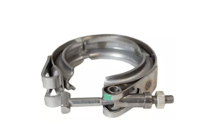Ford - Ford OEM Exhaust Up-Pipe Clamp, 2011-2022 6.7L Powerstroke