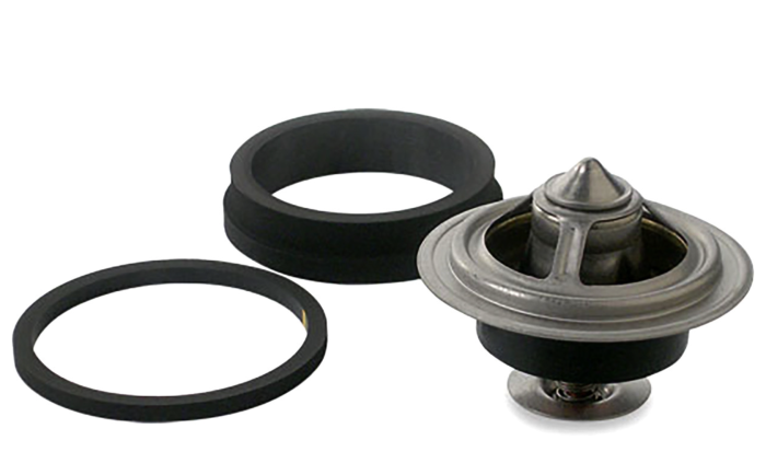 Cummins, Inc. - Genuine Cummins 180 Degree Thermostat Kit with 2 Sealing O-Rings, 1994-1998 12-Valve Cummins