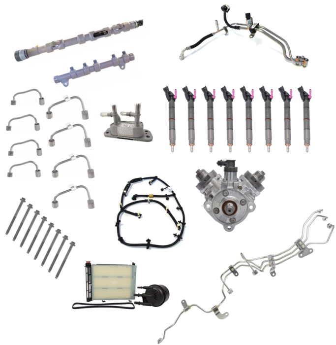 Duernberger Diesel Service - Fuel Contamination/Catastrophic CP4 Failure Kit, 2020-2022 6.7L Powerstroke