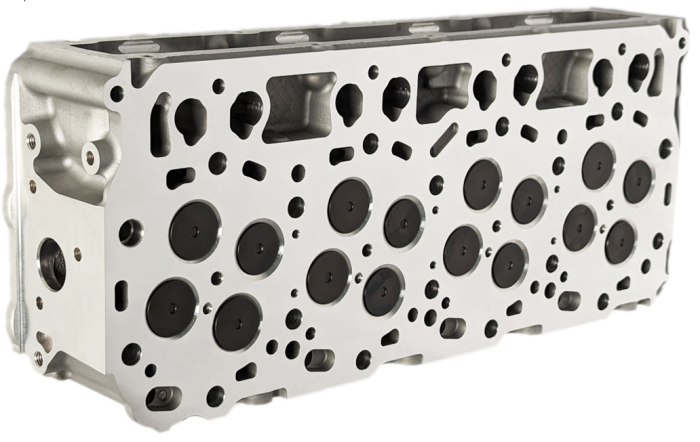 KD Customs - KDC Loaded NEW GM Cylinder Head Assembly, 2017-2025 L5P Duramax