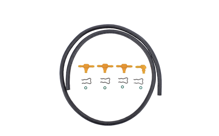DTech - DTech Injector Return Line Kit, 2004.5-2010 GM 6.6L