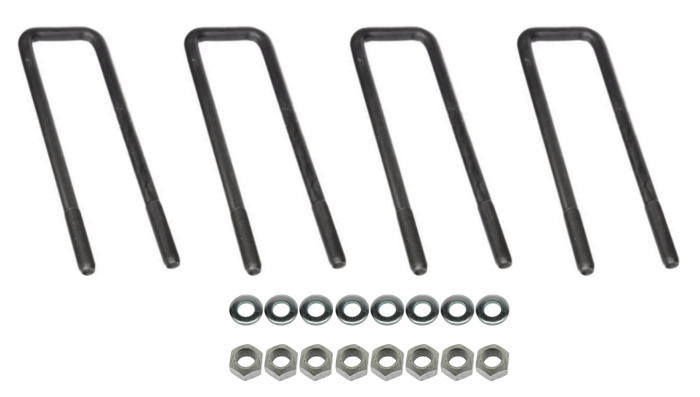 GM - Genuine GM U-Bolt Kit, 2001-2010 6.6L Duramax 2500HD