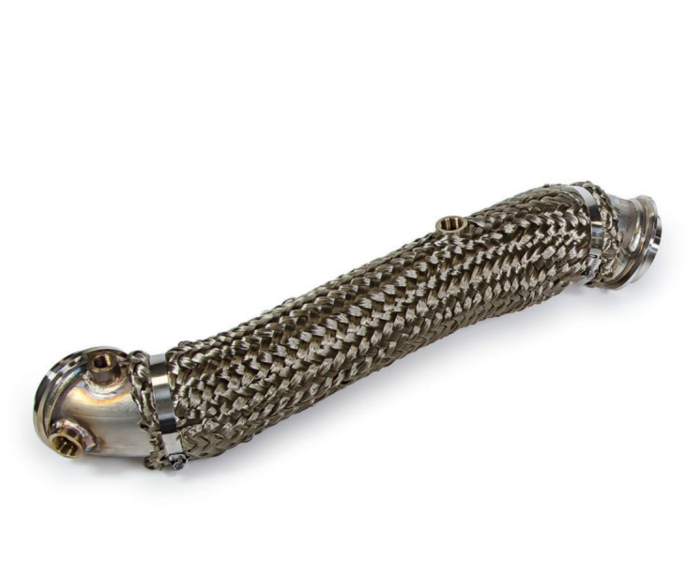 PPE - PPE 3" Stainless Steel Downpipe, 2011-2015 GM 6.6L LML With V-Band Flange