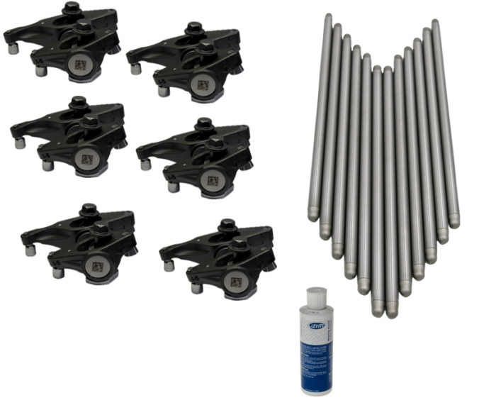 KD Customs - Manton Pushrod Upgrade Kit With Rockers, 2025-2026 6.7L Cummins