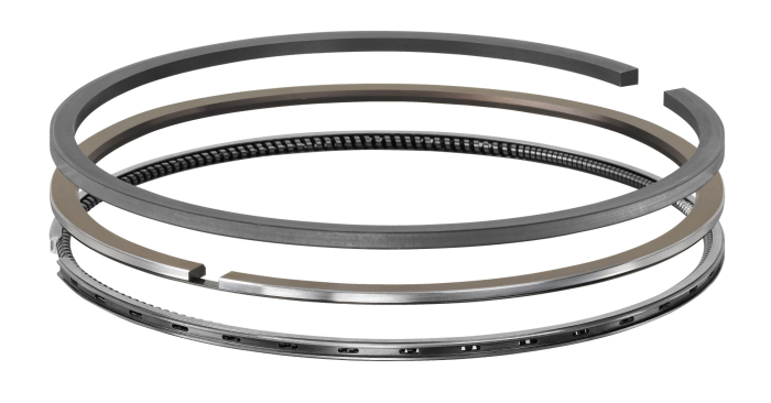 Total Seal, Inc. - Total Seal Gapless Piston Ring Set, 2007.5-2024 6.7L Cummins
