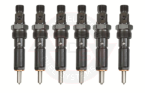 Bosch - Genuine Bosch 370HP Marine Injectors, 1994-1998 5.9L 12 Valve Cummins (Set Of 6)