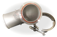 Stainless Diesel S400 Aluminum Elbow With Clamp