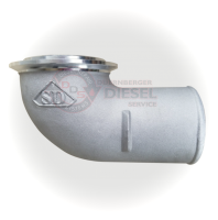 Stainless Diesel - Stainless Diesel S400 Aluminum Elbow With Clamp - Image 2