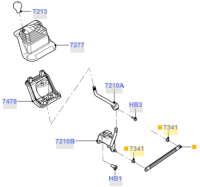 Ford - Ford OEM Manual Transfer Case Shift Linkage Bushing - Image 2