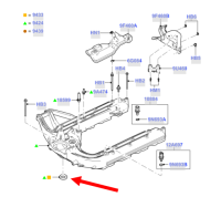 Ford - Ford OEM Intake Manifold To Front Cover "Donut" O-Ring, 2003-2007 6.0L Powerstroke - Image 2