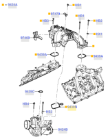 Ford - Ford OEM Intake Manifold Gasket, 2011-2016 6.7L Powerstroke - Image 2