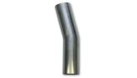 Vibrant Performance 3.5" O.D. 304 Stainless Steel 15 Degree Mandrel Bend