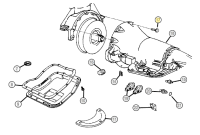 Mopar - Genuine Mopar Transmission Bellhousing To Engine Adapter Plate Bolt With Washer - See Description - Image 2