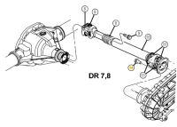 Mopar - Genuine Mopar Front Driveshaft To Transfer Case Bolt, 1998.5-2007 Ram 2500/3500 4X4 - Image 2