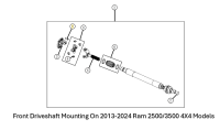 Mopar - Genuine Mopar Driveshaft Bolt, 2003-2018 Ram 2500/3500 - Image 3