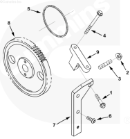 Cummins, Inc. - Genuine Cummins P7100 Mounting Bracket To Block Bolt, 1994-1998 5.9L - Image 2