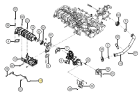 Mopar - Genuine Mopar EGR Pressure Sensing Tube, 2007.5-2012 6.7L Cummins - Image 2