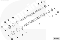 Cummins, Inc. - Genuine Cummins Camshaft Cover Seal, 15.0L ISX/QSX - Image 2