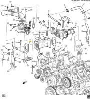 GM - Genuine GM EGR Valve Cooler Gasket, 2011-2016 GM 6.6L LML - Image 2
