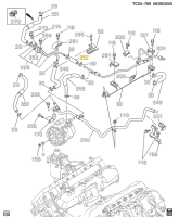 GM - Genuine GM Injection Pump Single Bend Hose, 2006-2010 LBZ/LMM - Image 2