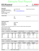 Sample Test Report