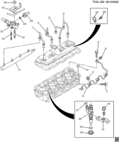 GM - Genuine GM Fuel Injector Feed Pipe Gasket, 2001-2004 6.6L Duarmax LB7 - Image 2