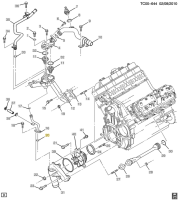 GM - Genuine GM Thermostat Bypass Pipe O-Ring Seal, 2001-2016 6.6L Duramax - Image 2
