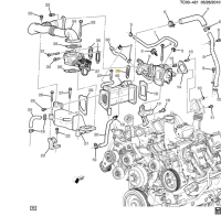 GM - Genuine GM EGR Recirculation Pipe Gasket, 2011-2016 GM 6.6L Duramax - Image 2