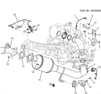 GM - Genuine GM Front Exhaust Pipe Nut, 2017-2025 GM 6.6L L5P - Image 3