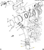 GM - Genuine GM Front Exhaust Pipe Nut, 2017-2025 GM 6.6L L5P - Image 2
