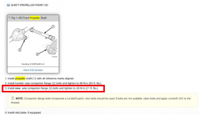 KD Customs - KD Customs Aftermarket Front Driveshaft To Axle Yoke Shoulder Pan Head Screw, 2003-2012 Dodge Ram 2500/3500 4X4 - Image 4