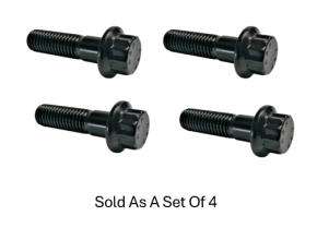 KD Customs Heavy Duty Steel Aftermarket Front Driveshaft To Axle Yoke 12-Point Screw, 2003-2012 Dodge Ram 2500/3500 4X4 (4-Pack)