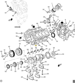 GM - Genuine GM Coolant Block Drain Gasket, 2001-2025 GM 6.6L - Image 2