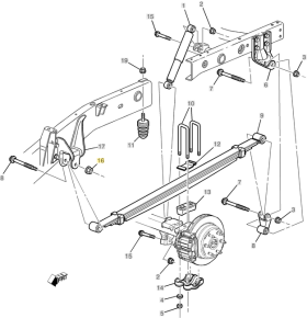 GM - Genuine GM Leaf Spring Nut (Front) - Image 3