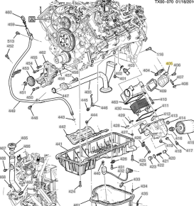 GM - Genuine GM Oil Cooler Adapter, 2001-2007 LB7/LLY/LBZ & 2011-2016 LML Duramax Engines - Image 3