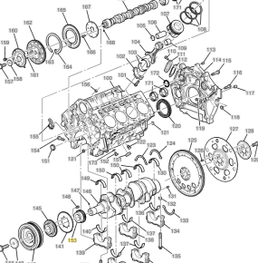 GM - Genuine GM Crankshaft Timing Gear, 2001-2016 GM 6.6L - Image 3