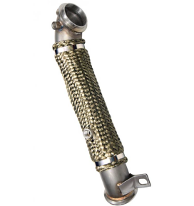 PPE - PPE 3" Stainless Steel Downpipe, 2011-2015 GM 6.6L LML With V-Band Flange - Image 2