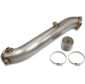 PPE - PPE 3" Stainless Steel Downpipe, 2011-2015 GM 6.6L LML With V-Band Flange - Image 4