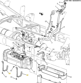 GM - Genuine GM DEF Tank Strap - Image 2